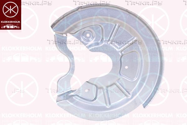 Кожух (щиток) тормозного диска Klokkerholm задний левый для SEAT Leon II 2005-2013. Артикул 9534877