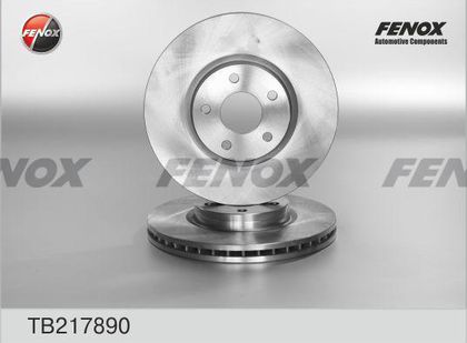 Тормозной диск Fenox передний для Land Rover Range Rover Evoque I 2011-2018. Артикул TB217890