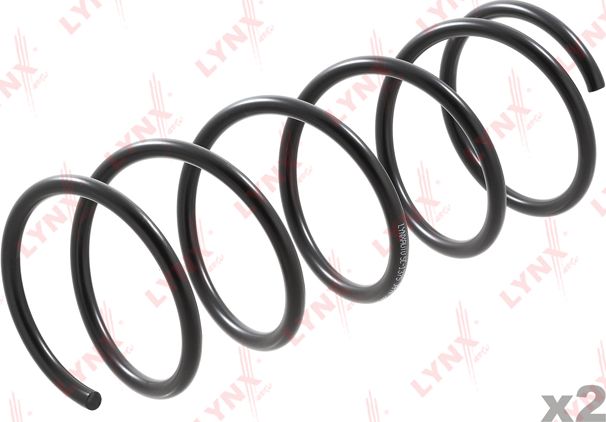 Пружина подвески LYNXauto передняя для Ford Focus I 1998-2005. Артикул SC-1375