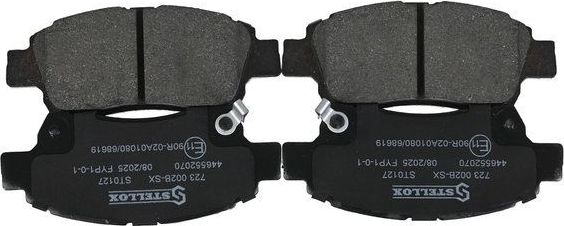 Тормозные колодки Stellox передние для Toyota Probox I 2002-2014. Артикул 723 002B-SX