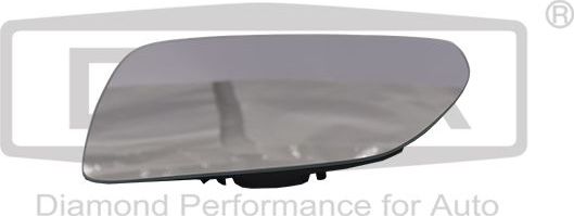 Зеркальное стекло бокового зеркала DPA левое для Volkswagen Polo IV 2001-2012. Артикул 88570719502