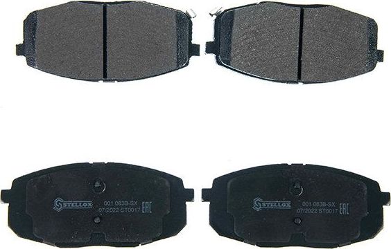 Тормозные колодки Stellox. Артикул 1506 000B-SX
