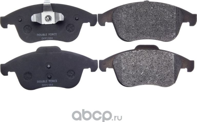 Колодки тормозные дисковые (Double Force). Артикул DFP1984