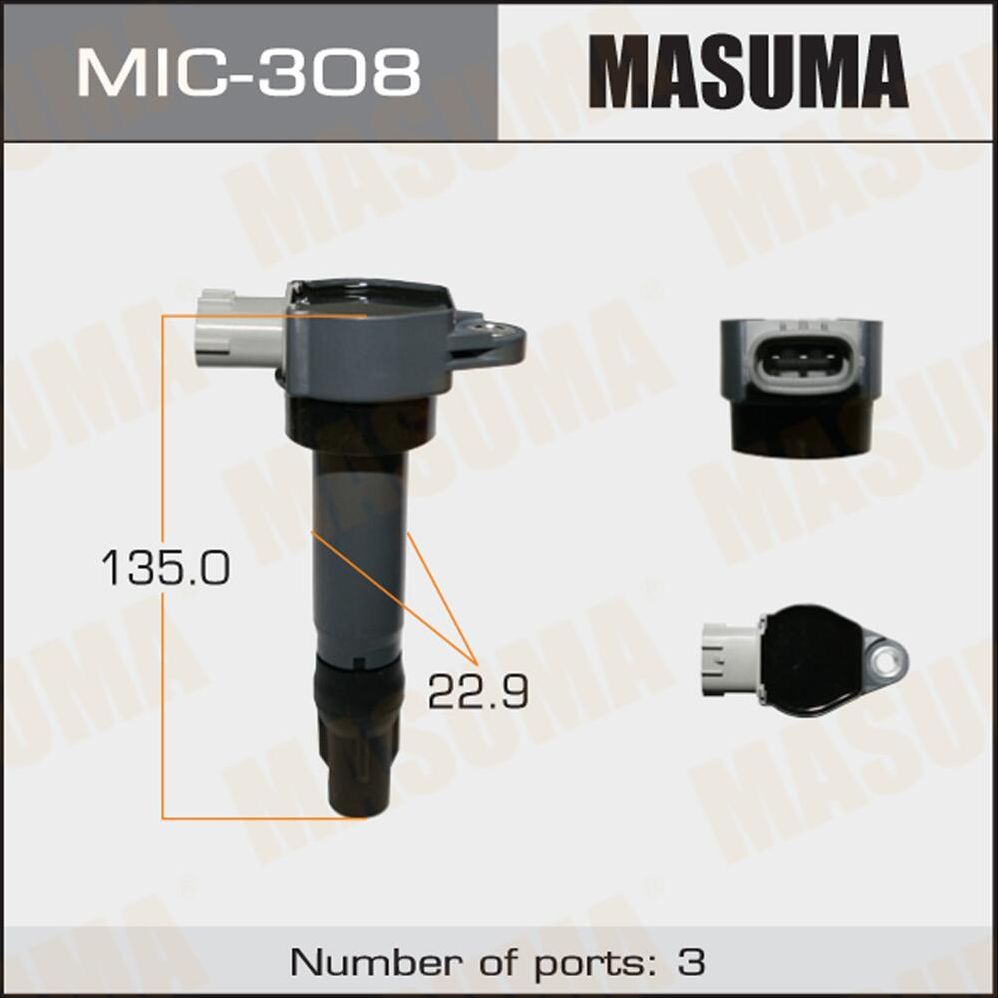 Катушка зажигания Masuma. Артикул MIC-308