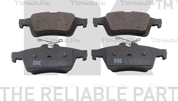 Тормозные колодки NK. Артикул 222584