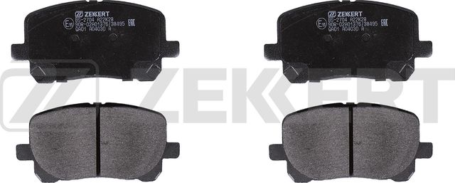 Тормозные колодки Zekkert. Артикул BS-2704