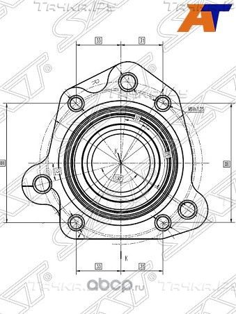 ПОДШИПНИК (SAT). Артикул ST42200S10A01