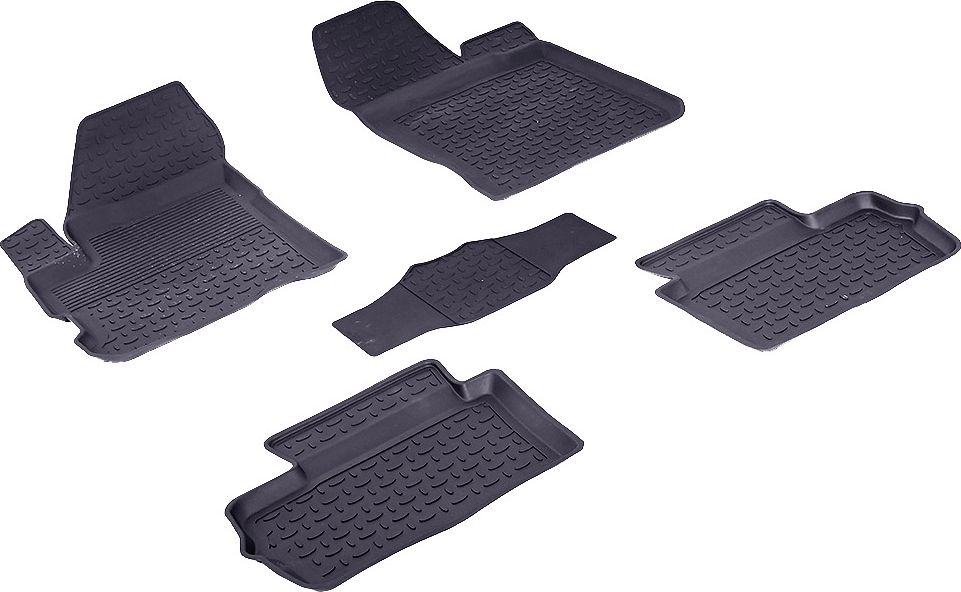Коврики резиновые Seintex с высоким бортиком для салона Chery Indis S18D 2011-2026. Артикул 84785