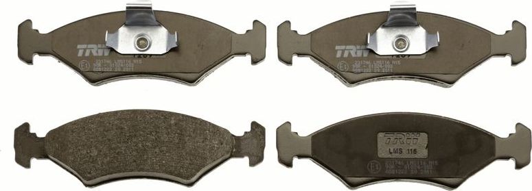 Тормозные колодки TRW. Артикул GDB1222