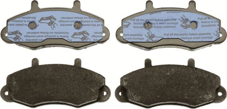 Тормозные колодки TRW COTEC. Артикул GDB1084