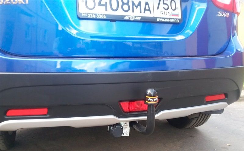 Фаркоп AvtoS для Suzuki SX4 II S-Cross 2013-2026. Артикул SZ 12