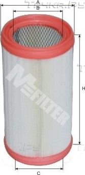 Воздушный фильтр MFilter для Alfa Romeo GTV 1995-2005. Артикул A 551