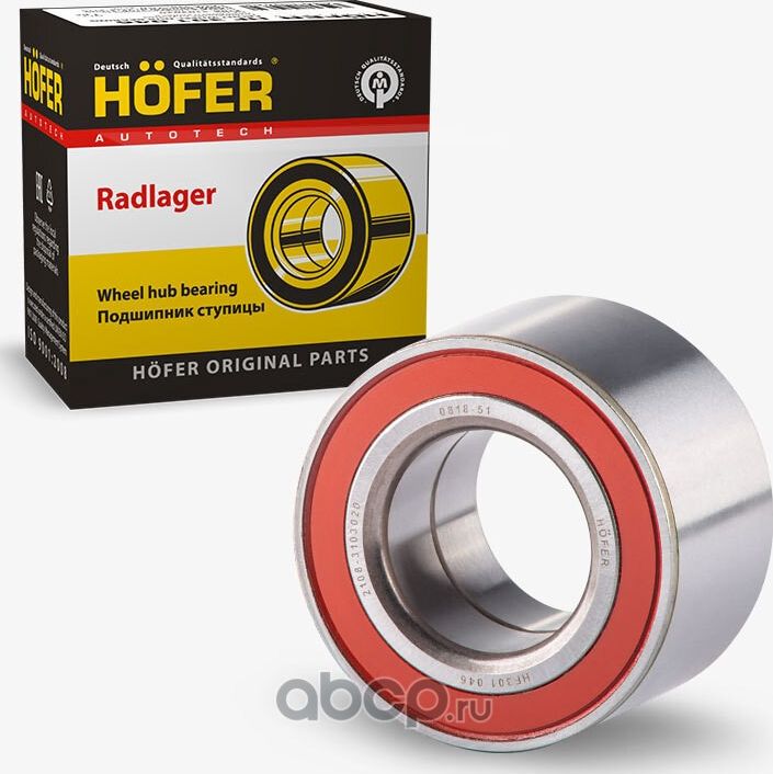 Подшипник ступицы передней ВАЗ 2108-2115 (21080-3103020) (Hofer). Артикул HF301046