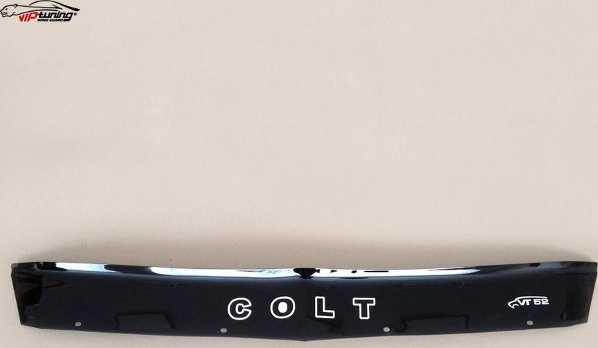 Дефлектор Vip-Tuning для капота Mitsubishi Colt VII 2004-2008. Артикул MSH27