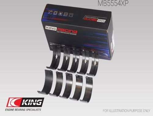 Вкладыши коренные King. Артикул MB5554XP