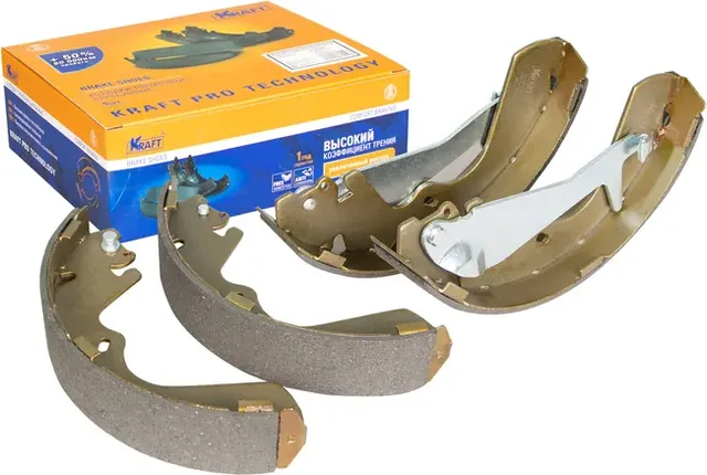 Колодки тормозные HYUNDAI H-1 97- 2.5 задн. (Kraft). Артикул KT091513