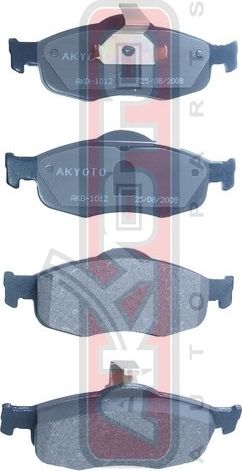 Тормозные колодки Akyoto Packing AKYOTO передние для Ford Mondeo I 1993-1996. Артикул AKD-1012