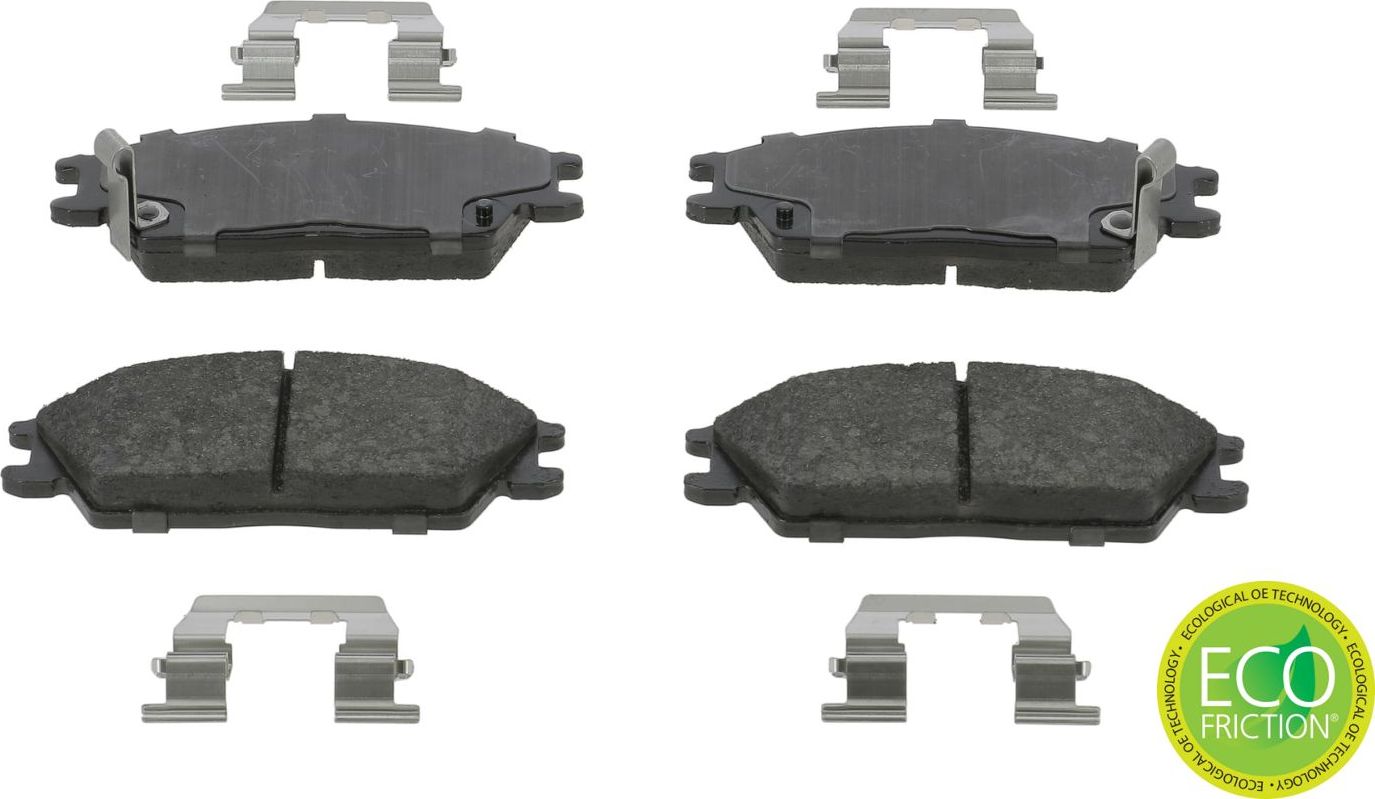 Тормозные колодки Ferodo Premier Eco Friction. Артикул FDB4076