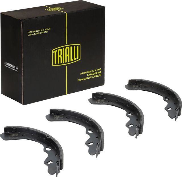 Тормозные колодки Trialli задние для Mazda 323 III (BF) 1989-1994. Артикул GF 4555