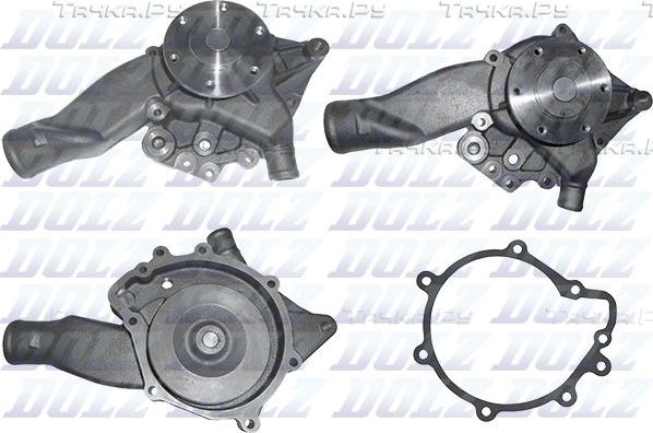 Помпа (водяной насос) Dolz для MAN M2000 1998-2007. Артикул M656