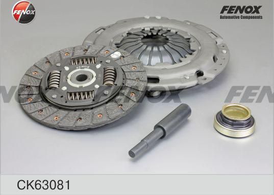 Сцепление (комплект) Fenox для Chevrolet Rezzo 2005-2008. Артикул CK63081