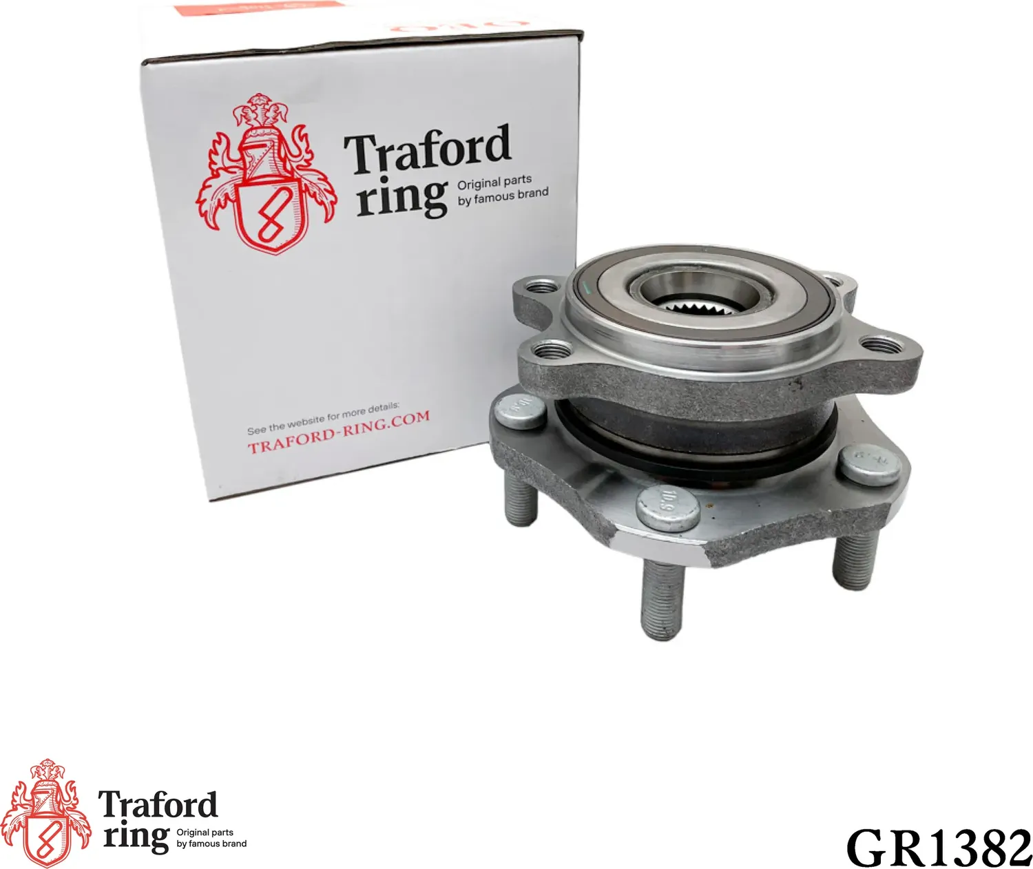 Ступица Nissan Qashqai (13-)/X-Trail (13-) (перед. в сборе с подшип.) (Traford Ring). Артикул GR1382