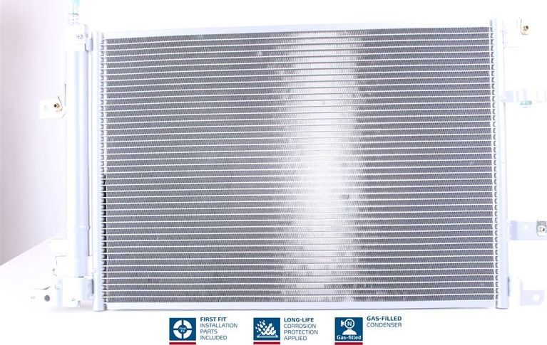 Радиатор кондиционера (конденсатор) Nissens (алюминий). Артикул 940103