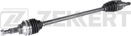 Полуось (привод в сборе, приводной вал) Zekkert задняя правая/левая для Renault Arkana I 2019-2026. Артикул AW-5581