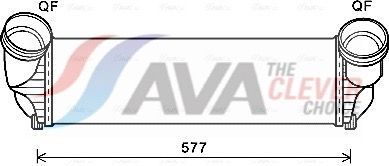 Интеркулер AVA. Артикул BWA4543