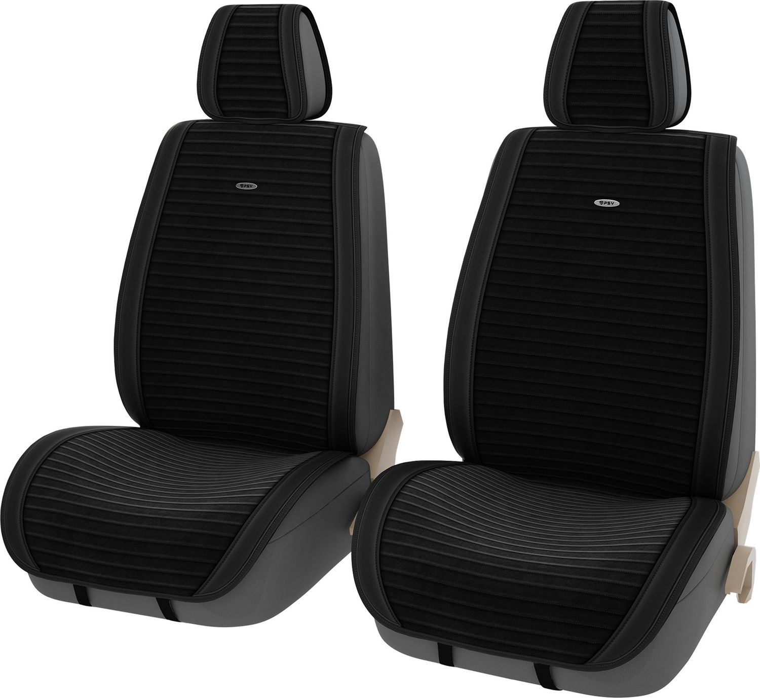 Накидки передние PSV Bliss 2 Front на сидения, цвет Черный. Артикул 132371