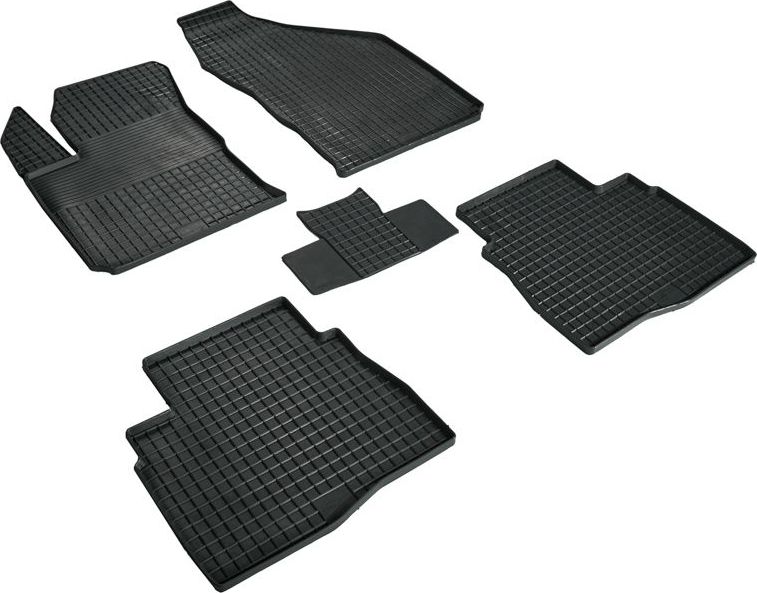 Коврики резиновые Seintex с узором сетка для салона Kaiyi E5 2021-2026. Артикул 99294