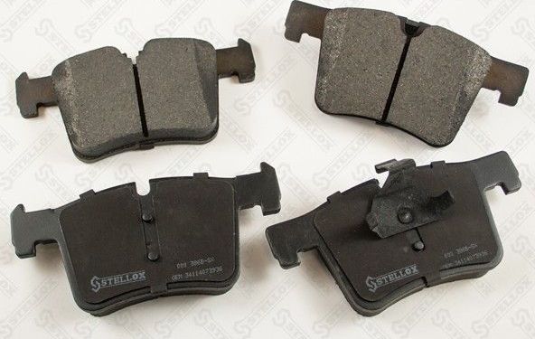Тормозные колодки Stellox. Артикул 000 386B-SX