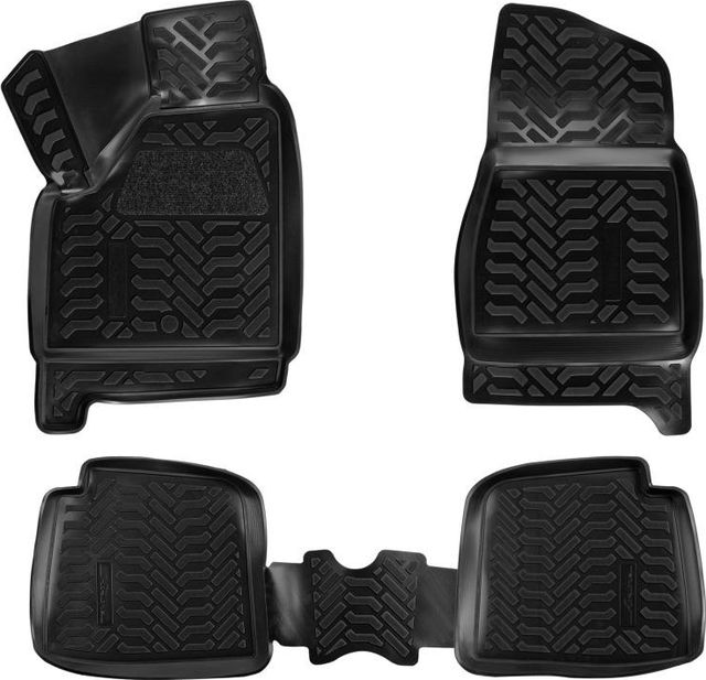 Коврики Airline 3D с высоким бортиком для салона ВАЗ 2131 (Нива) 5 дв. 1993-2021. Артикул ACM-PS-13