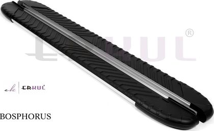 Пороги алюминиевые Erkul Bosphorus для Chery Tiggo (T11) 2005-2013. Артикул 04.BRM.01.06.G