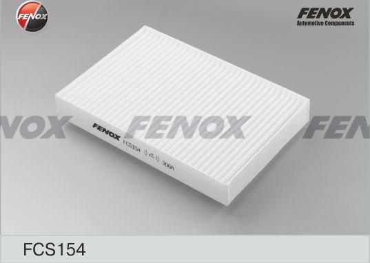 Салонный фильтр Fenox внутренний для Renault Kangoo I 1997-2010. Артикул FCS154