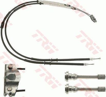Трос ручника (тросик ручного тормоза) TRW. Артикул GCH426