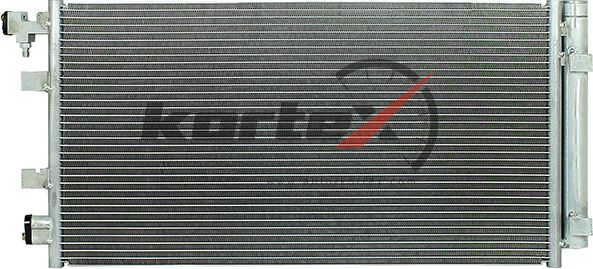 Радиатор кондиционера (Kortex). Артикул KRD2082