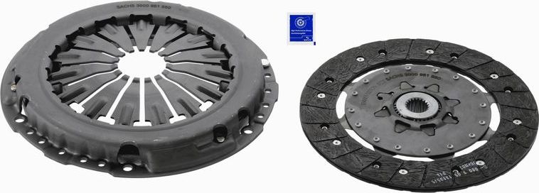Сцепление (комплект) SACHS. Артикул 3000 951 550