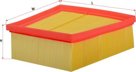 Воздушный фильтр Sakura. Артикул A-19880