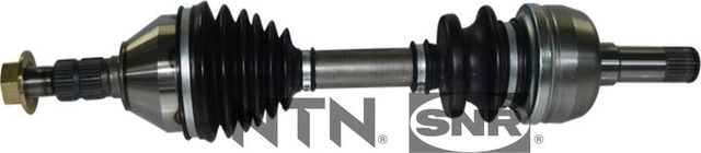 Полуось (привод в сборе, приводной вал) NTN / SNR передняя передняя правая/левая для Saab 9-3 II 2004-2015. Артикул DK53.017
