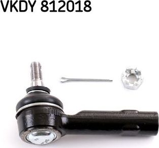 Наконечник рулевой тяги SKF правый/левый для Nissan Micra K11 1992-2003. Артикул VKDY 812018