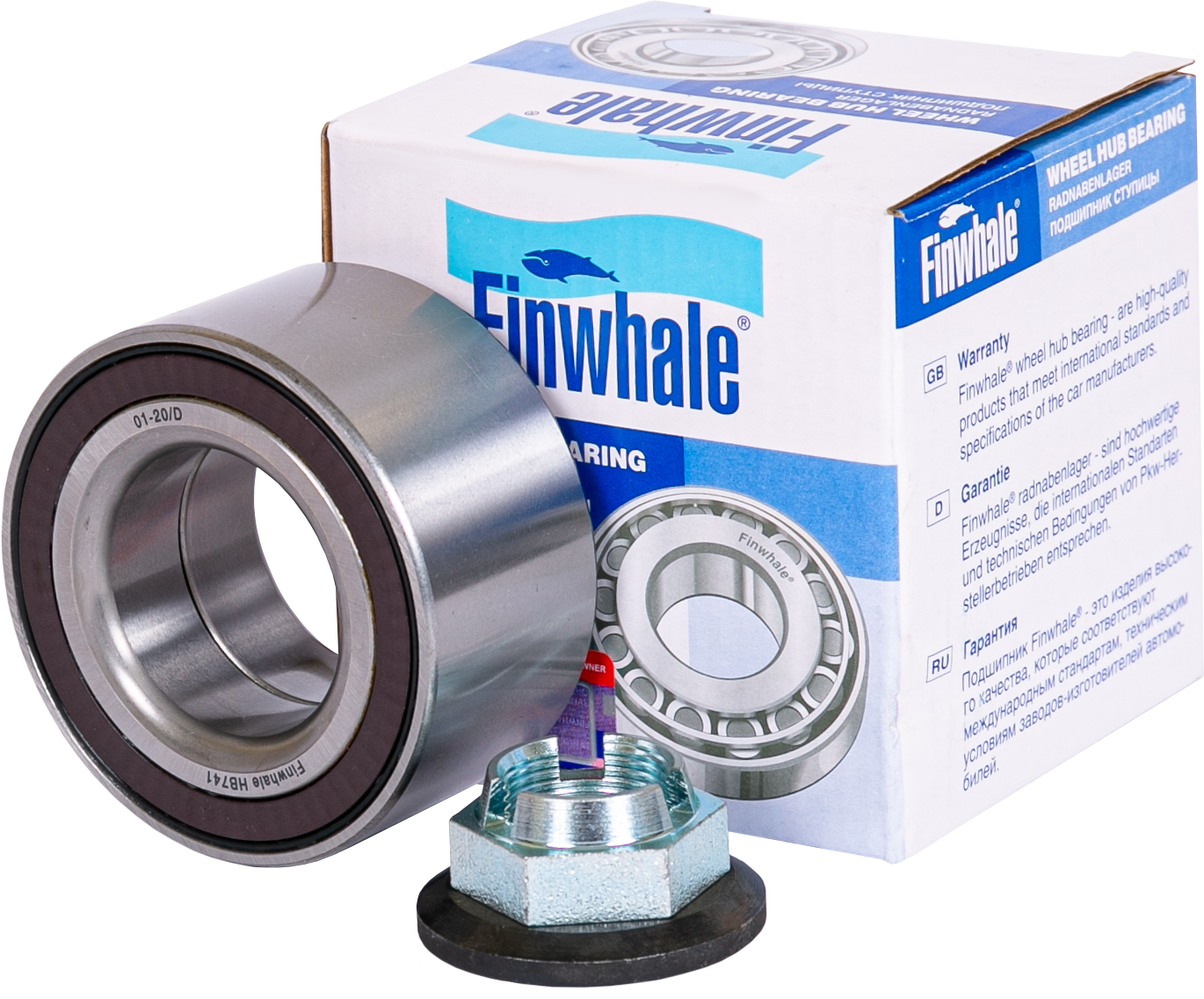 Ступичный подшипник (комплект) Finwhale. Артикул HB741