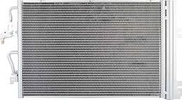 Радиатор кондиционера (конденсатор) BSG для Opel Zafira B 2005-2019. Артикул BSG 65-525-007