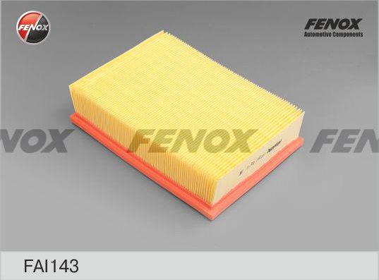 Воздушный фильтр Fenox. Артикул FAI143