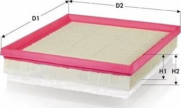 Воздушный фильтр  Tecneco Filters. Артикул AR1743PMS