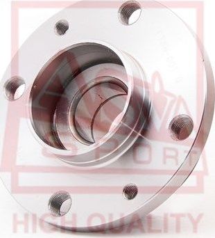 Ступица колеса Asva задняя для Fiat Qubo I 2008-2026. Артикул FTWH-001