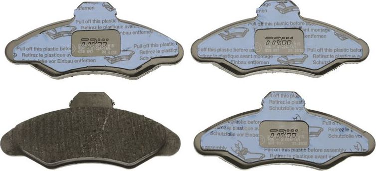 Тормозные колодки TRW COTEC. Артикул GDB897