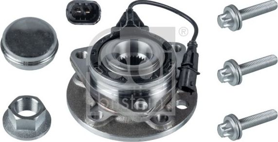 Ступица колеса с интегрированным подшипником Febi Bilstein. Артикул 23377