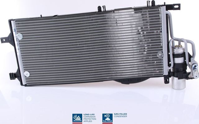 Радиатор кондиционера (конденсатор) Nissens (алюминий) для Opel Combo C 2001-2011. Артикул 94548