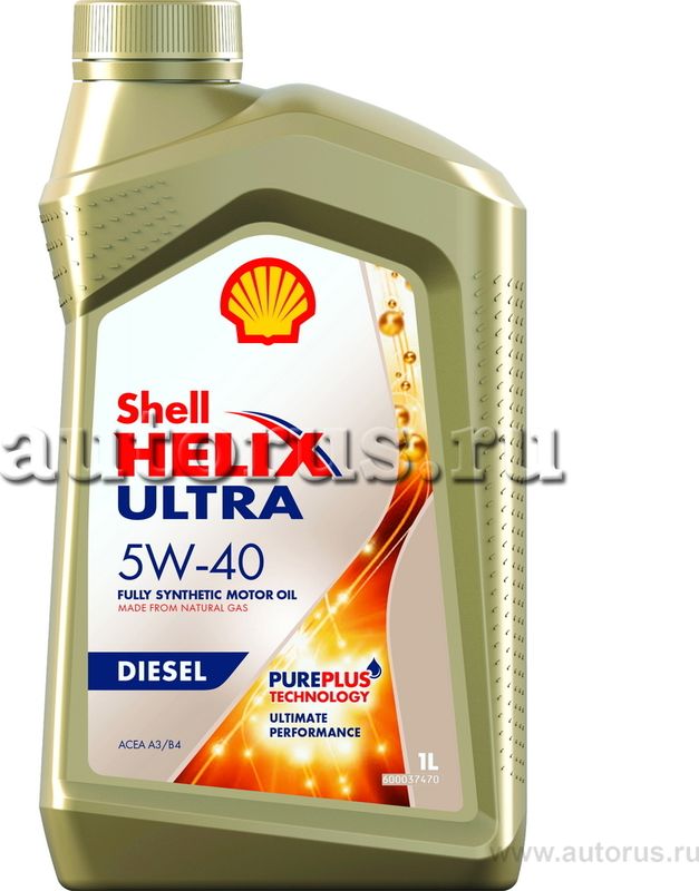 Масло моторное Helix Diesel Ultra 5w40 1л синтетическое (Shell). Артикул 550046380